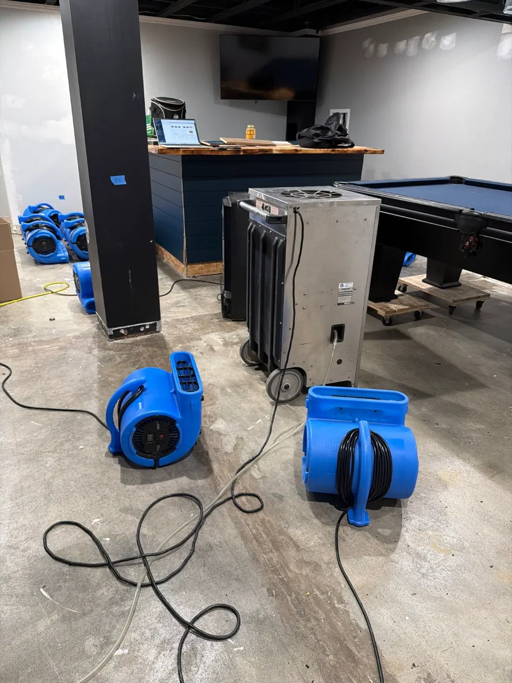 Documented commercial restoration in Brooks Chase, IN